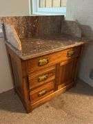 Wash Stand 30”x34”x18