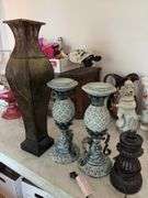 Candle Stands and Vases