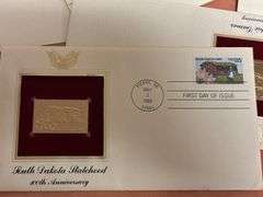 USPS gold Replica Commemorative Stamps