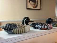 5 Wooden Ducks