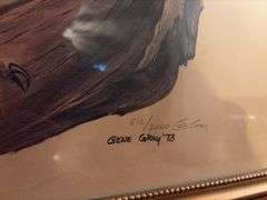 “The General George F. Patton Commemorative Bald Eagle” by Gene Gray 512/2000 - 27” x 23”