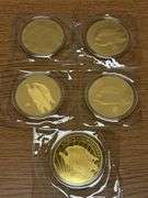 (5) Cook Island Tribute Coins