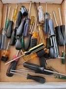 2 Flats of Assorted Screwdrivers