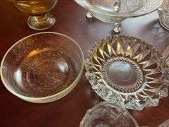 Glass Bowls, Cups, misc