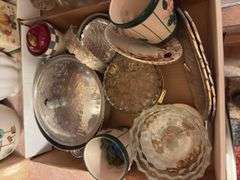 2 Box Lots of Assorted Glassware