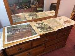 Assortment of Prints - many are water damaged