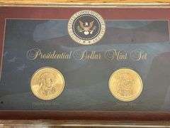 5 Presidential Dollar Coin Mint Sets