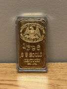 24k Gold Layered Bar - unsure of authenticity or amount of gold