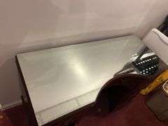 Mirror Top Knee Hole Desk48”x30”x20”
