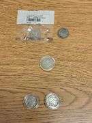(3) Liberty Head V Nickels & (2) Buffalo Nickels