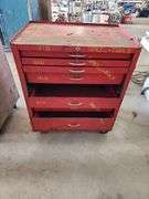 Rolling Metal Tool Chest 29"x20"x35", One Drawer Missing