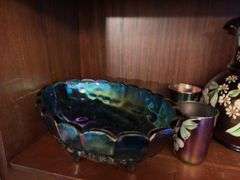 Contents of 1 Shelf - assorted cups, water pitcher, dishes