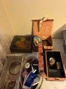 Group of Boxes with Contents