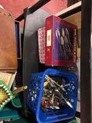 Shelves Softgoods Baskets misc contents of wall