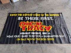 Dick Tracy Movie Banner - 80”L x 45”H