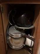 Contents of 3 Kitchen Cabinets