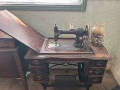 White Rotary Vintage Sewing Machine
