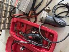 Bolt Bin, Craftsman Dremel, Power Inverter and Scroll Saw