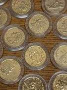 Assorted US State Quarters Gold Plated