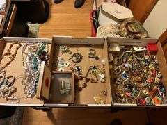 Lapel Pins Music Box and Costume Jewelry
