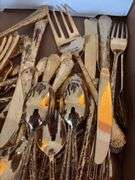 Set of Gold Colored Utensils