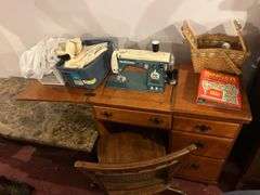 Universal Sewing Machine with Supplies