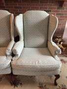 Pair of Flexsteel Wingback Chairs