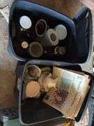 2 Totes of Glassware and Elvis Presley News Papers