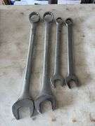 (4) 12pt Combination Wrenches - SAE