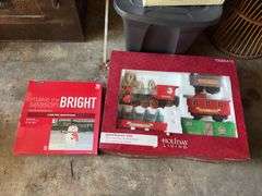Christmas Decor and Train Set