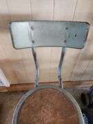 Metal Shop Stool