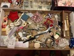 Costume Jewelry and Box