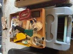 Pair of Lawn Buddy Carts and Assorted Hardware