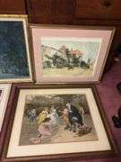 4pcs of Assorted Artwork - one is cracked