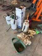 Assortment of Garden Sprayers and Seeders