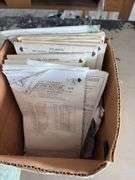 Box of Paper Aviation Maps