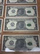 (10) 100th Anniversary Morgan Silver Dollar $1 US Bank Notes