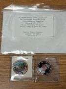 Princess Diana Colorized Pennies and Assorted Colorized Half Dollars