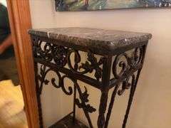 Pair of Granite Top Tables