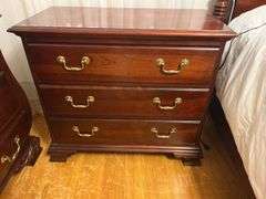 3 Drawer Nightstand 34”x30”x17”