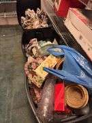 3 Totes of Assorted Glassware & Household