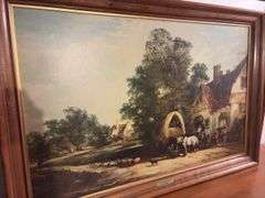 “Half-Way House” by William Shayer - 40.5” x 27.5”