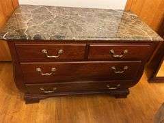 Marble top Dresser 44”xx31”x22”
