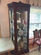 Jasper Cabinet Co Lighted China Cabinet - contents NOT included - 77”H x 36”W x 13”D