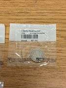 (2) Liberty Head V Nickels & (2) $1 Coins