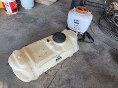 Backpack Sprayer and Tank