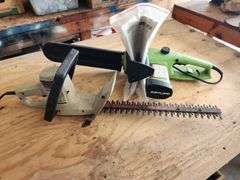 Ide Electric 16" Hedge Trimmer and Electric Portland Chainsaw