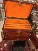 Costume Jewelry and Box