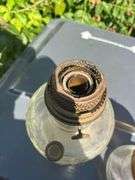 Aladdin and Waterbury Oil Lamps no chimneys