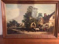 “Half-Way House” by William Shayer - 40.5” x 27.5”